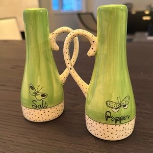 Anthropologie salt and pepper shakers